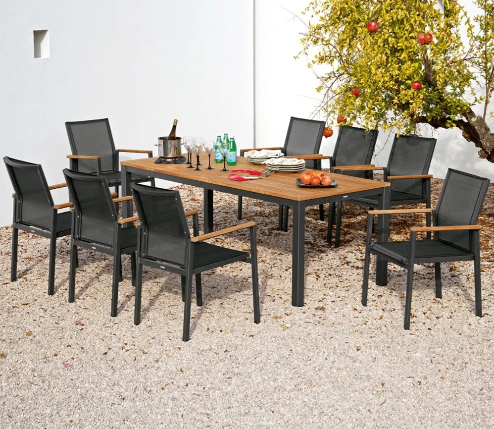 Barlow Tyrie Aura 8 Seater Dining Set