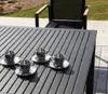 Barlow Tyrie Aura Aluminium Narrow 200cm Dining Table