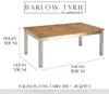 Barlow Tyrie Equinox 100cm Teak Coffee Table