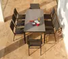 Barlow Tyrie Equinox Powder Coated 200cm Dining Table