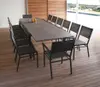 Barlow Tyrie Equinox Powder Coated Extending Dining Table