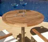 Barlow Tyrie Equinox Teak High Dining 100cm Bistro Table