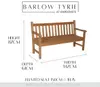 Barlow Tyrie Felsted 150cm Bench
