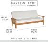 Barlow Tyrie Haven Deep Seating 3 Seater Sofa