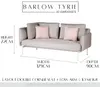Barlow Tyrie Layout Double Corner Seat With Low Arm