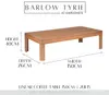 Barlow Tyrie Linear 150cm Coffee Table