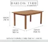 Barlow Tyrie Monaco 150cm Dining Table