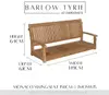 Barlow Tyrie Monaco Swing Seat