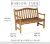 Barlow Tyrie Waveney 120cm Bench